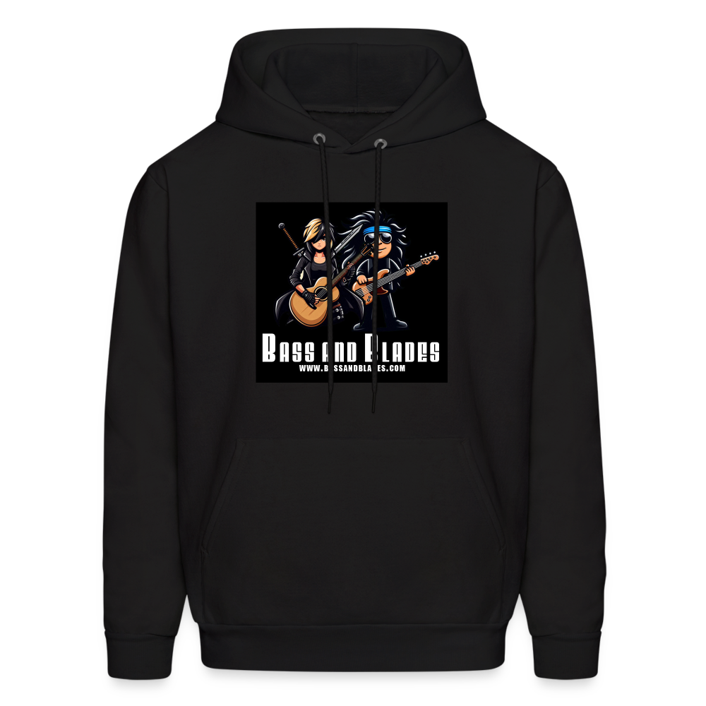 BASS AND BLADES Men's Hoodie - black