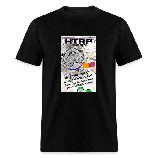 HTRP - The Adventures of Hugo the Round Pug - Unisex Classic T-Shirt - black