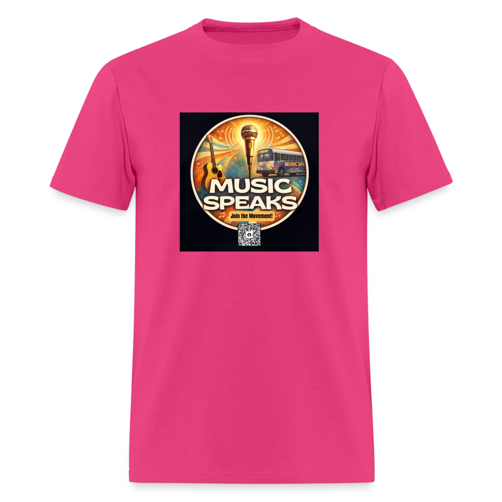 Men's T-Shirt | GILDAN 5000 - fuchsia