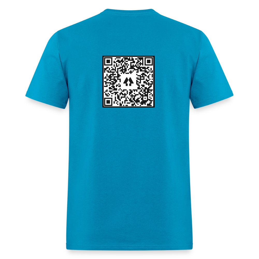 2026 Rolling with Music Speaks Men's T-Shirt | GILDAN 5000 - turquoise