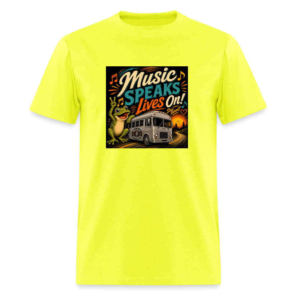 Men's T-Shirt | GILDAN 5000 - safety green