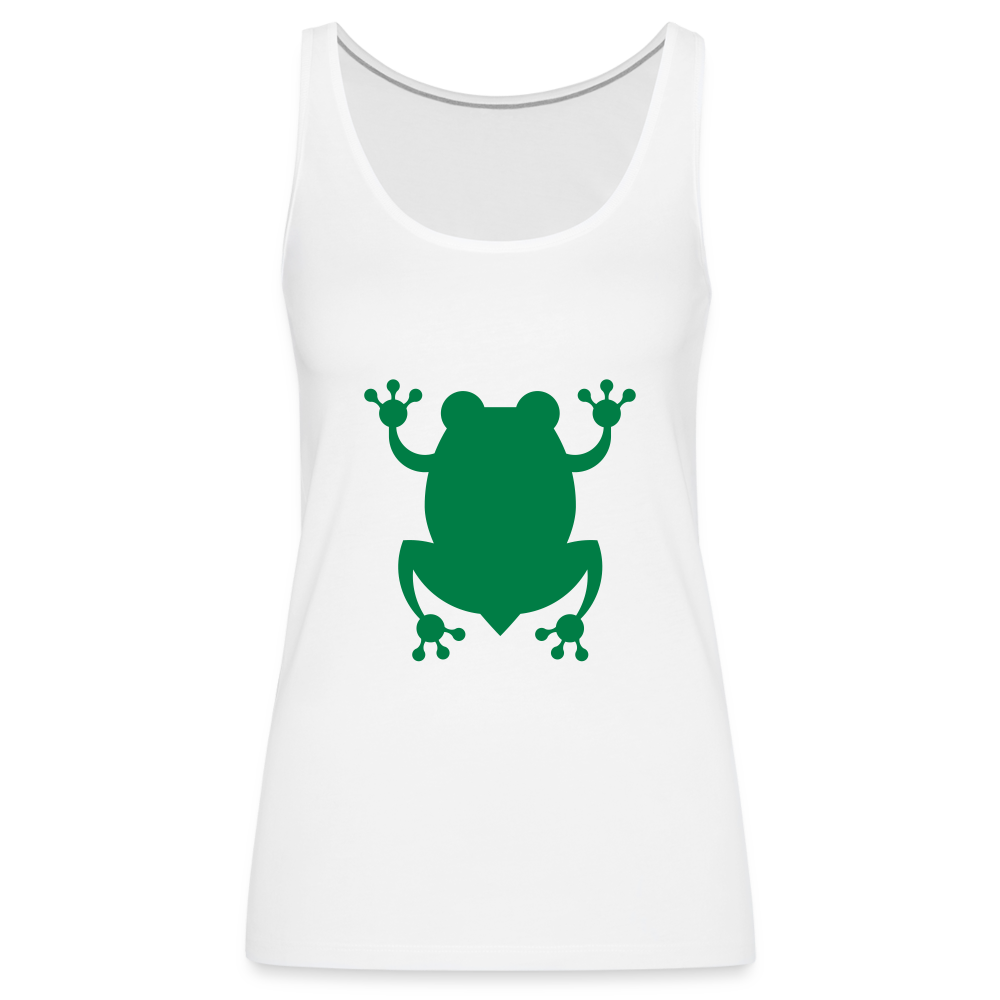 Limited Edition - "Belly of the Frog" Show Shirt  - Women’s Premium Tank Top - white