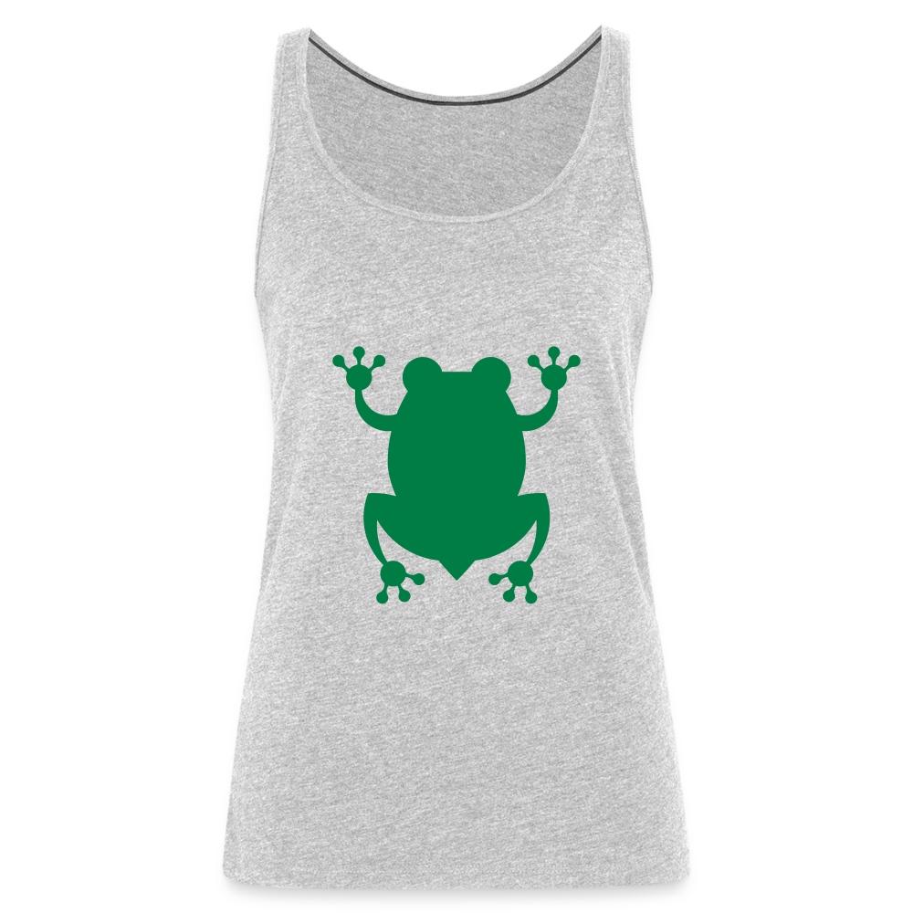 Limited Edition - "Belly of the Frog" Show Shirt  - Women’s Premium Tank Top - heather gray