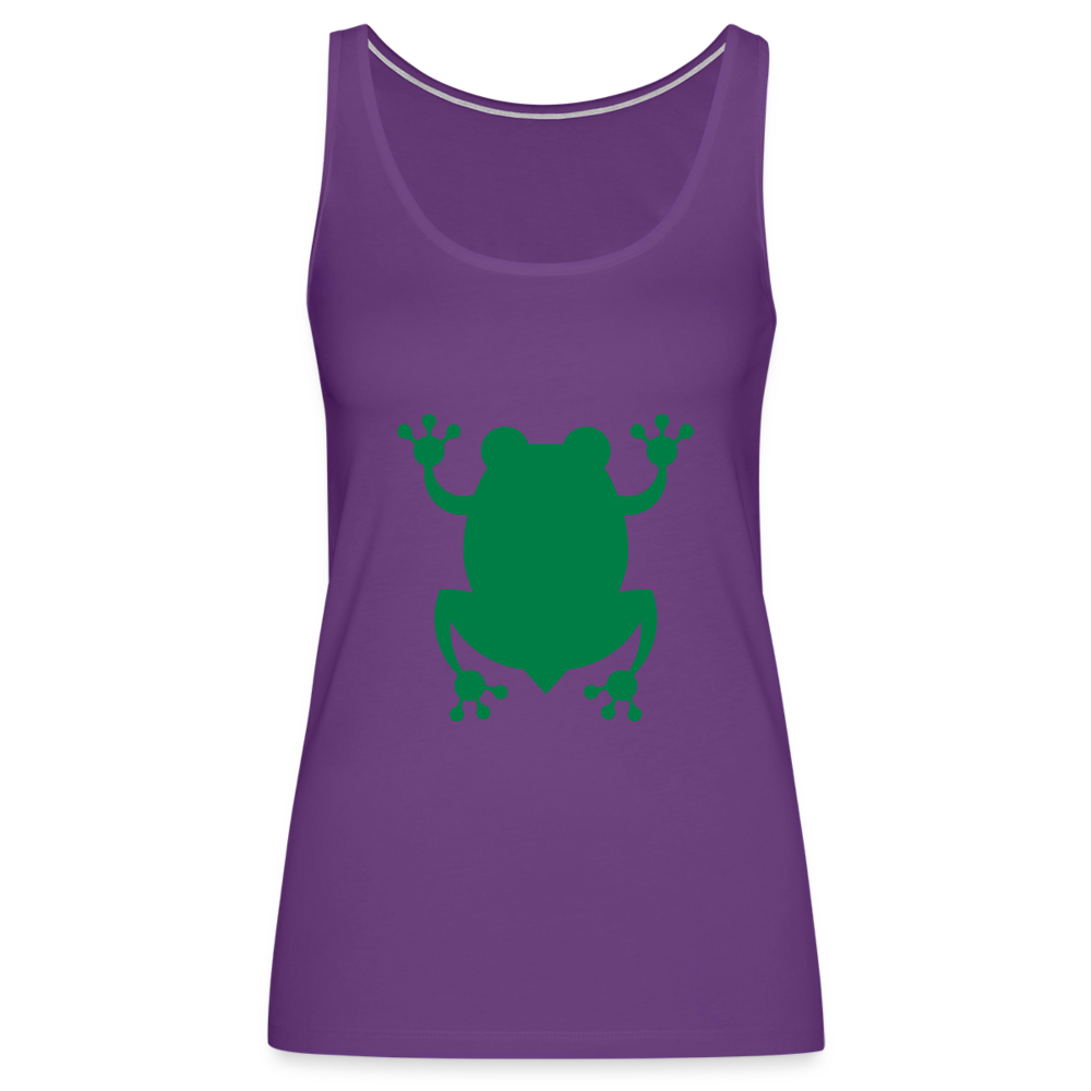 Limited Edition - "Belly of the Frog" Show Shirt  - Women’s Premium Tank Top - purple