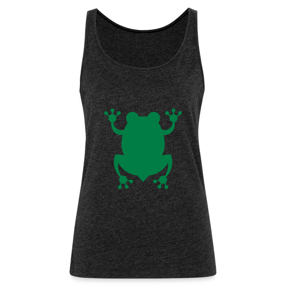 Limited Edition - "Belly of the Frog" Show Shirt  - Women’s Premium Tank Top - charcoal grey