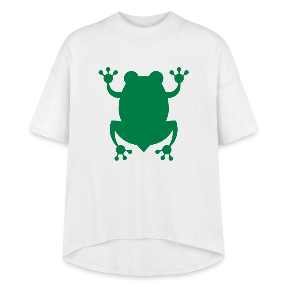 Limited Edition - "Belly of the Frog" Show Premiere Shirt -Women's Hi-Lo Tee - white