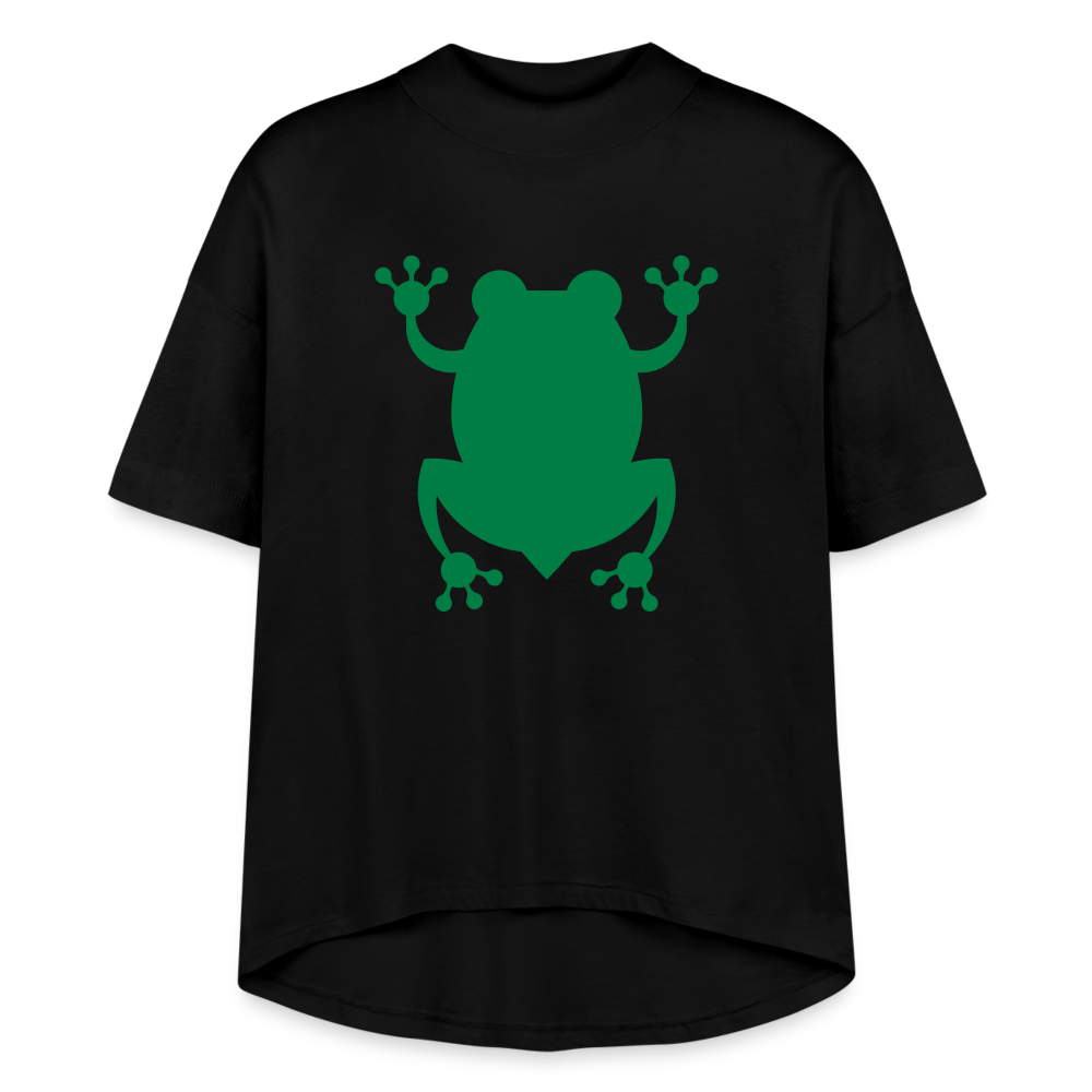 Limited Edition - "Belly of the Frog" Show Premiere Shirt -Women's Hi-Lo Tee - black