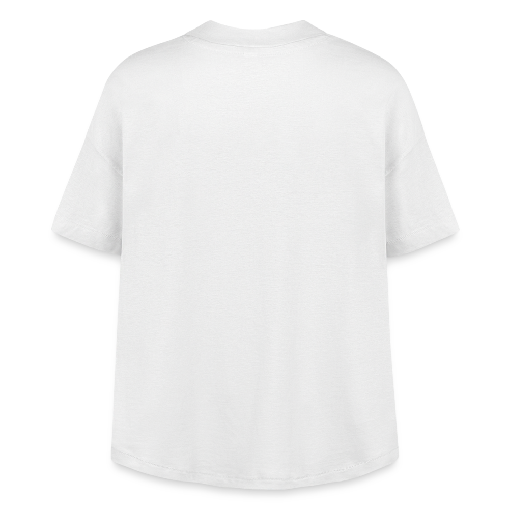 Music Speaks - Women's Hi-Lo Tee - white