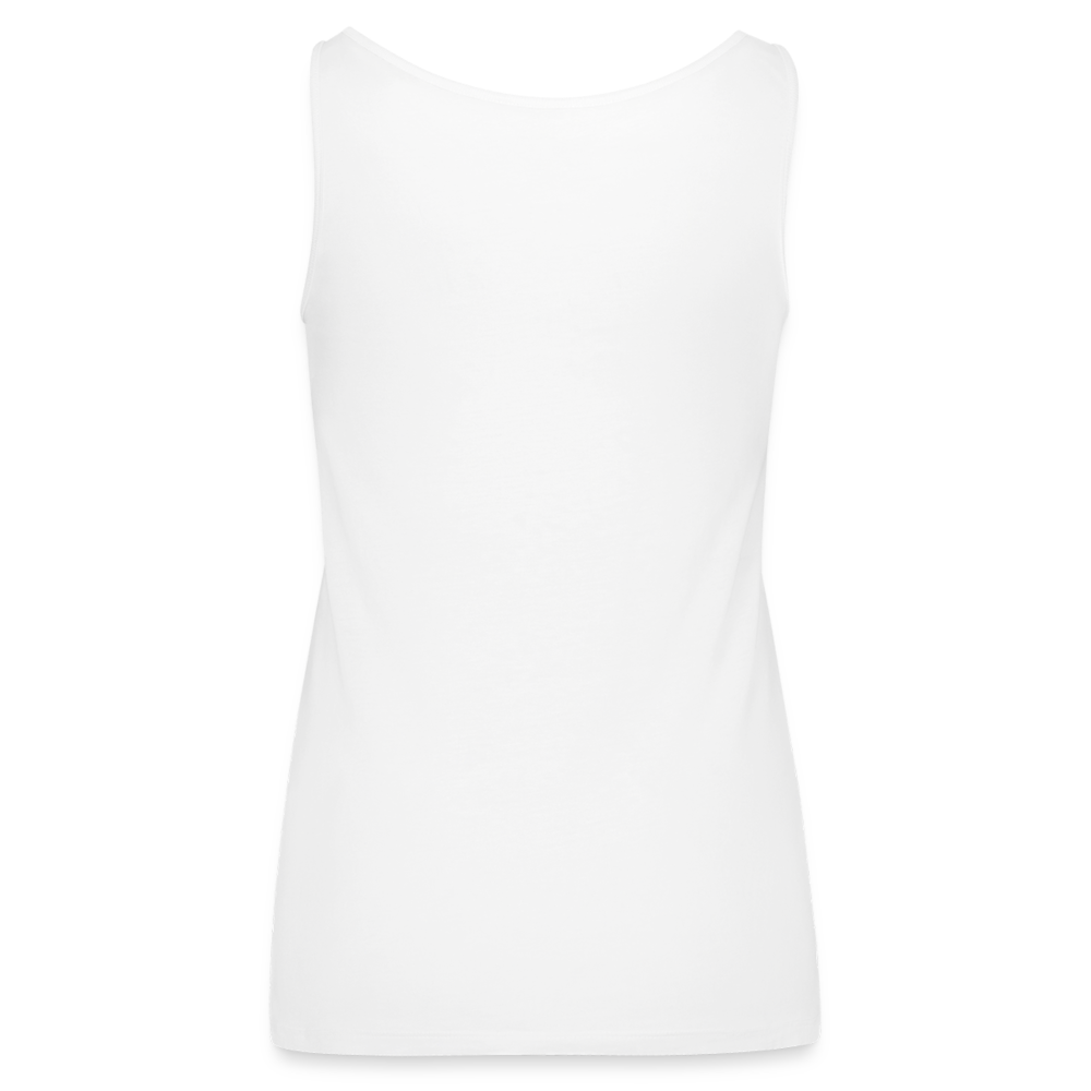 Music Speaks - Women’s Premium Tank Top - white