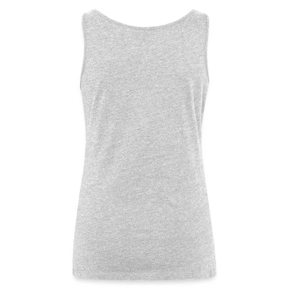 Music Speaks - Women’s Premium Tank Top - heather gray