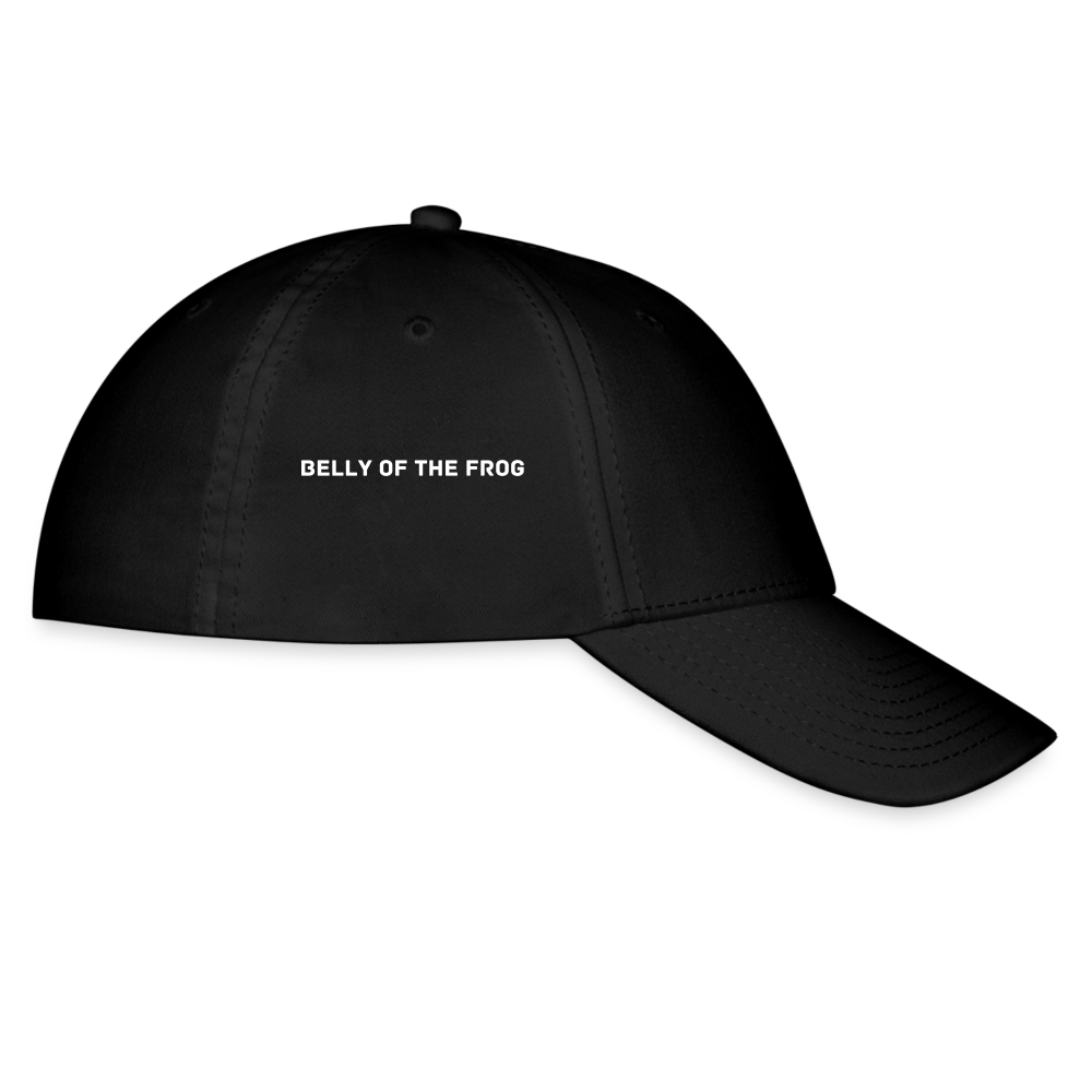 Belly of the Frog - Baseball Cap - black