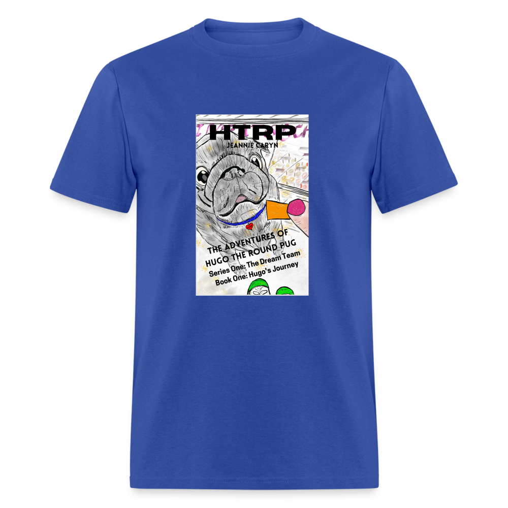 HTRP - The Adventures of Hugo the Round Pug - Unisex Classic T-Shirt - royal blue