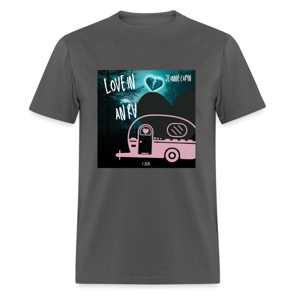 Jeannie Caryn - LOVE IN AN RV Album Cover Art - Unisex Classic T-Shirt - charcoal