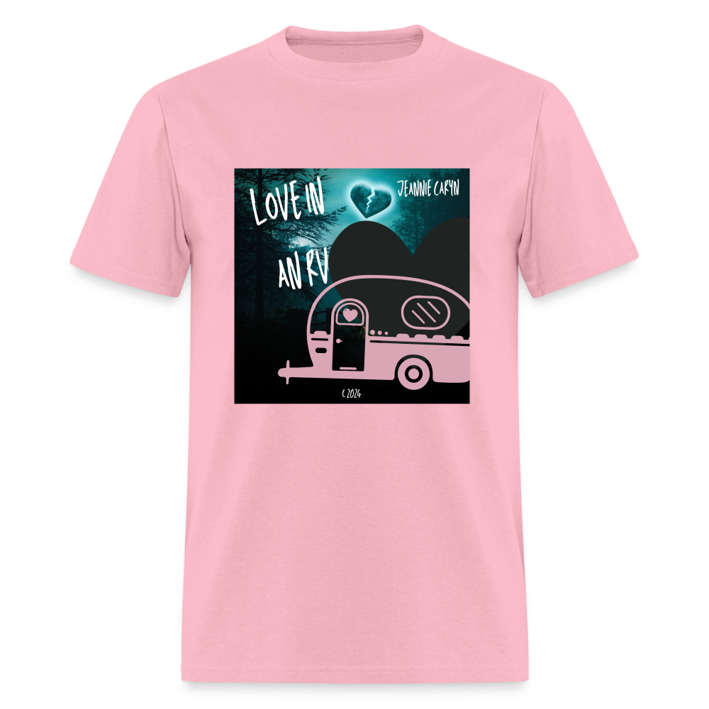 Jeannie Caryn - LOVE IN AN RV Album Cover Art - Unisex Classic T-Shirt - pink