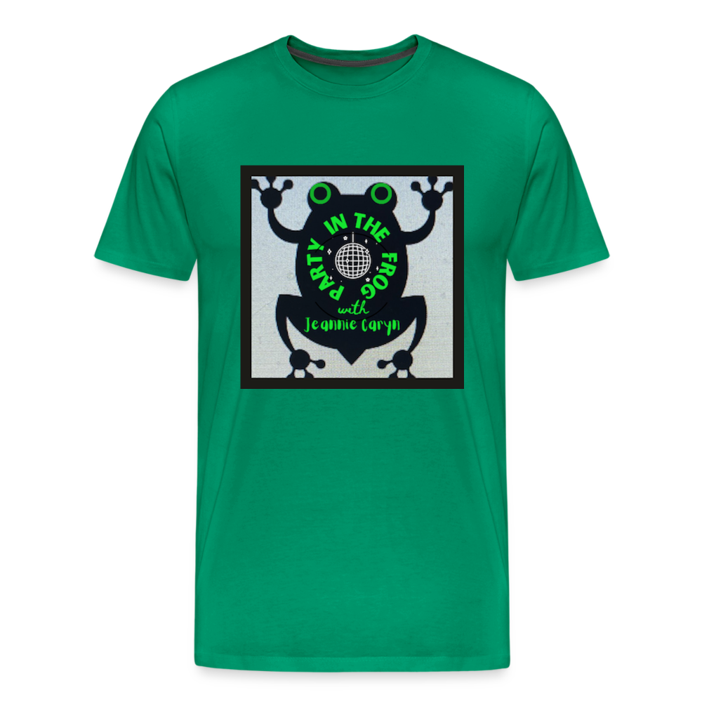 "Party in the Frog" Podcast Premiere Shirt!  Men's Premium T-Shirt - kelly green