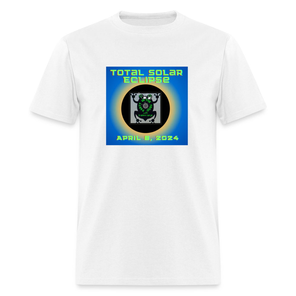 SPECIAL EDITION - Solar Eclipse PARTY IN THE FROG Classic T-Shirt - white