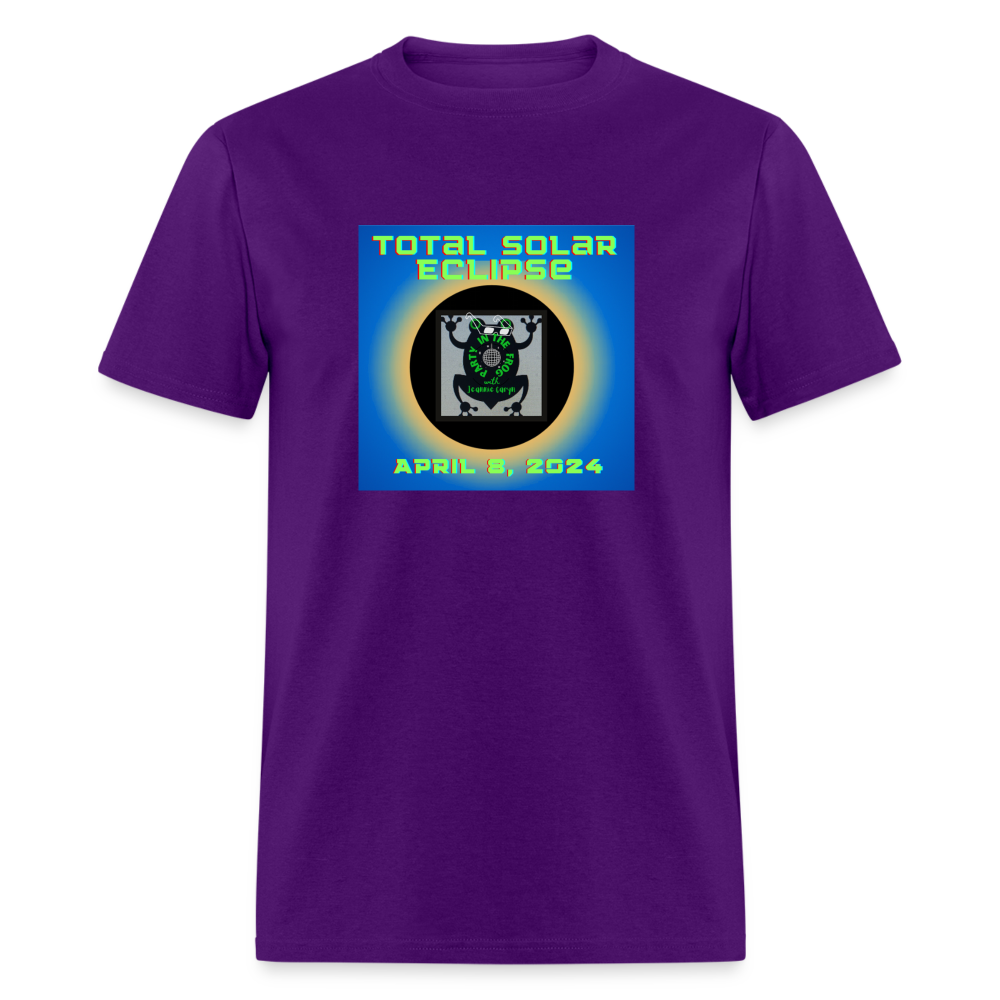 SPECIAL EDITION - Solar Eclipse PARTY IN THE FROG Classic T-Shirt - purple